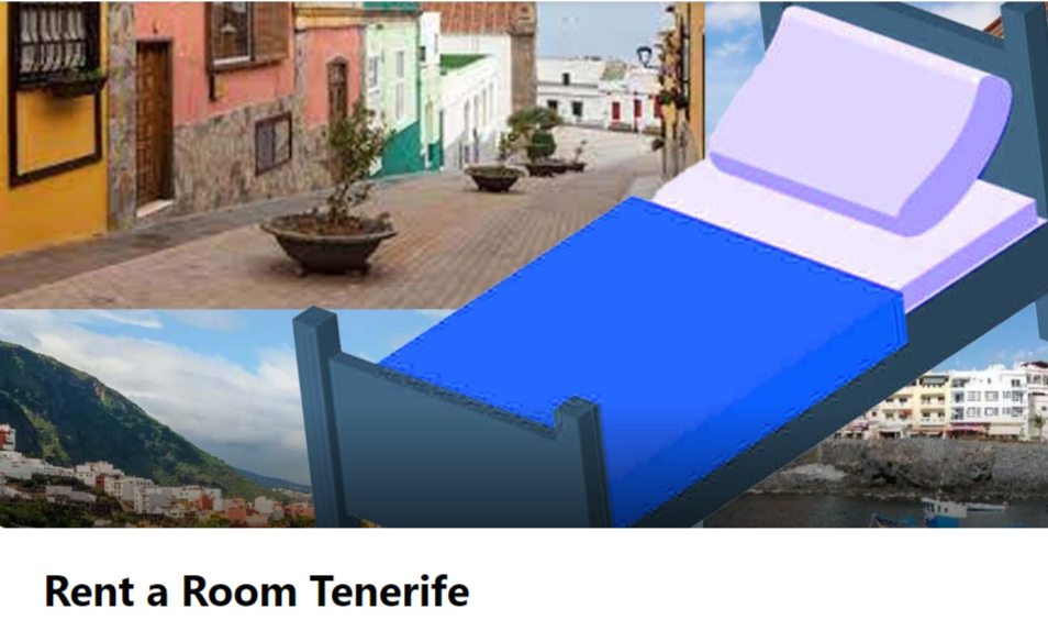 Long Term Rooms Apartments in Tenerife